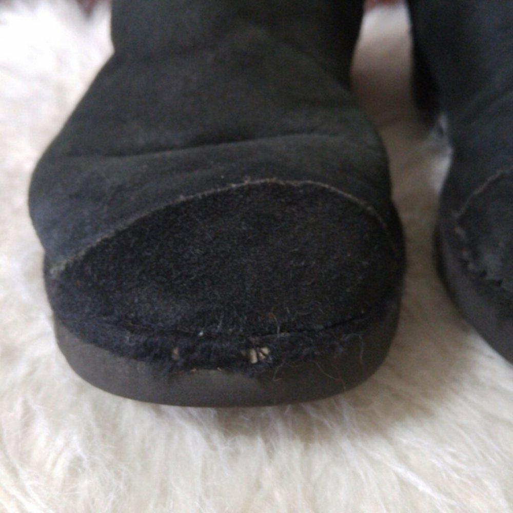 UGG Black Classic Tall II Boot Size 6 - Picture 9 of 12